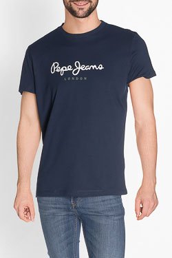 Tee-shirt PEPE JEANS LONDON PM500465 Bleu